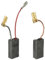vhbw 2x escobilla 23 x 12,3 x 6,2 mm compatible con Bosch GSH 500, 388, 4, 5.5 Basic, 5 E, 5 CE herramientas, martillo perforador