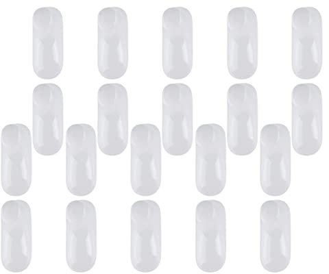 Zerodeko 20 Paar transparenter Schuhspanner Ständer für Babysocken Vitrinenhalter für Kleinkindsocken Baby Schuhe Schuhregal Ausstellungsregale Stiefeletten transparenter Babyschuhhalter