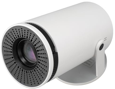 Mini Proyector, Proyector de Video LED 4K Proyector Portátil con Altavoz, Proyector de Películas de Cine en Casa Multimedia, Proyector Pico de Bolsillo para Exteriores para