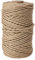 Meidansini Natürliche Jute-Schnur, 3-lagig, 3 mm, Jute-Schnur für Geschenkverpackungen, Basteln, Pflanzen, Garten, Weihnachten, handgefertigte Kunst, Dekoration, Schnur zum Verpacken von Heimtextilien