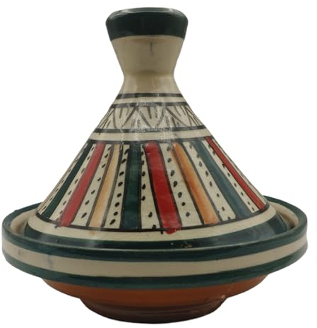 La Maison Unique - Mini Tajín étnico marroquí marroquí para especias, salsas, cerámica, terracota, 1604241815