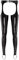 Aiihoo Damen Lack Leder Leggings Wetlook Lederhose High Waist Leggings Lang Hose Ouvert Offener Schritt Strumpfhosen Kunstleder Pantyhose Schwarz M