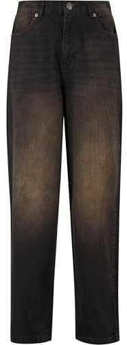 Urban Classics Herren 90‘s Jeans Black 2000 Washed, 44