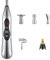 Pen de acupuntura electrónica 9 engranajes USB recargable de acupuntura Pen para alivio del dolor pluma vibratoria con 5 cabezas de masaje para el dolor GOLELE DEL ALIVO DEL ALIVO PEN11
