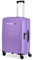 Roncato Ciak Trolley Passenger Medio, chiusura TSA, 4 Ruote Rigido Ultraleggero con zip espandibile, misura M Lavanda