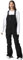 HOUZONIY Skihosen Für Damen, Damen Schnee Lätzchen, Wasserdicht Winddicht Isolierte Skihose, verschleißfeste Latzhose, Wandern, Klettern(K03-Schwarz XL)