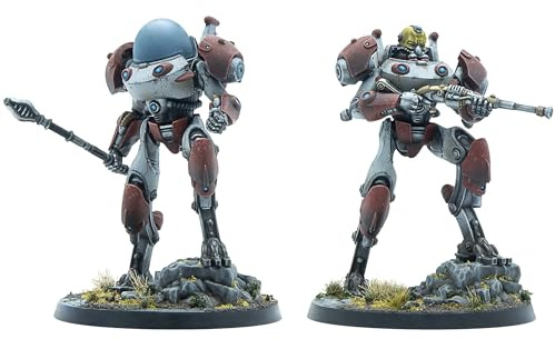 Modiphius Entertainment: Fallout: Miniatures - Zetans: Alien Invaders - 2 Resin Figures, Appalachia Wave, Unpainted & Unassembled, Licensed