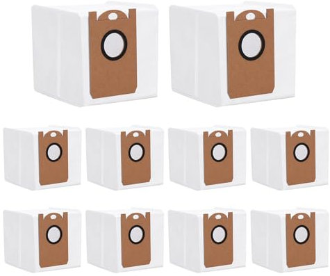 Staubsaugerbeutel Zubehör für Medion X20 SW+ MD 11415 / X21 SW+ MD 11500 Staubsauger, Großer Capactiry Ersatz - Staubbeutel Ersatzteile Ersatzzubehörteil Beutel (10 Stück)