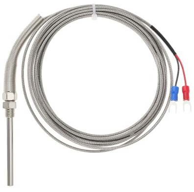 EMSea K-Type Thermoelement-Sonden-Sensoren 0-1200° Betriebstemperatur für Hochtemperaturmessung 300cm