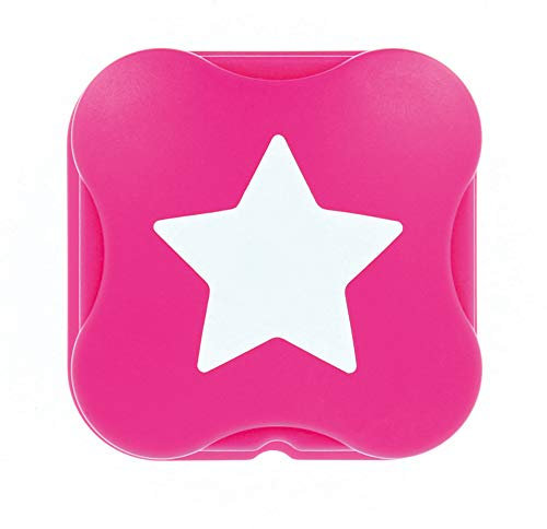 Anita y su mundo 37110103 - Stanzer Scrapbooking Magnet Stern 38 mm Farbe: Rosa Basic Scrapbooking Linie