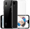 NEW'C Cover Compatibile con Huawei P20 Lite, Custodia Gel Trasparente Morbida Silicone Sottile TPU [Ultra Leggera e Chiaro]