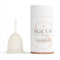 Coupe Menstruelle SO CUP Fabriquée en France - Flux Abondant - 100% Silicone Medical - Coffret 1 Cup Menstruelle avec Pochette de Rangement et Livret d'Utilisation - Suivi Personnalisé INCLUS