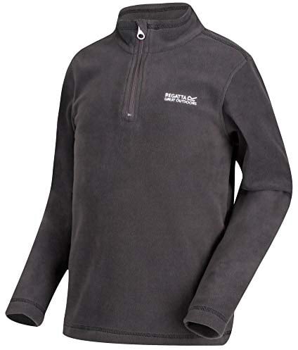 Regatta Junior Hot Shot Technical Fleece with 1/2 Zip Opening Fleece Child Magnet FR: L (Manufacturer's Size: 7-8)