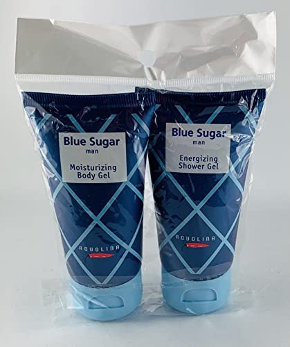 Aquolina Blue Sugar Man Moisturizing Body Gel Duschgel, 50 ml