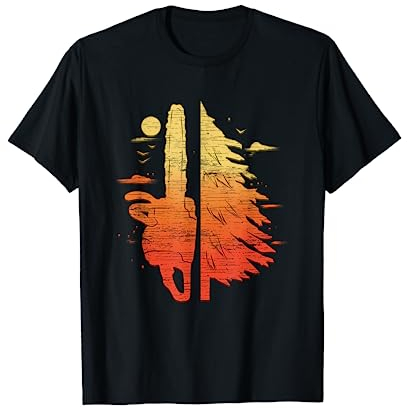 Holzfäller Kettensäge für Waldarbeiter Sägewerk Motorsäge T-Shirt