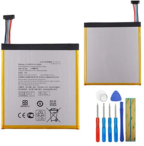 E-yiiviil Batteria C11P1517 compatibile con ASUS Pad ZenPad ZenPad 10 Z300M ZenPad 10 Z0310M con strumenti