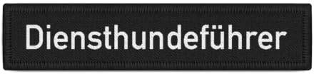 Diensthundeführer Sicherheitsdienst Diensthund DHF Namensschild Patch #26284
