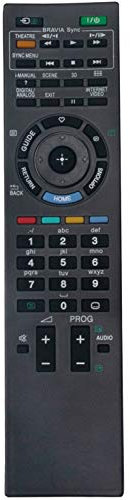 VINABTY RM-ED019 RM-ED034 Télécommande de Remplacement Compatible avec Sony LCD TV KDL-40HX803 KDL-46HX803 KDL-46W5720 KDL-46W5730 KDL-46W5740 KDL-40W5720 KDL-40W5730 KDL-40W5740