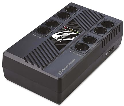 Powerwalker Vi 1000 Ms Gruppo Di Continuit? [ups] A Linea Interattiva 1 Kva 600 W 8 Presa[e] Ac (powerwalker Vi 1000 Ms - Ups - 600 Wat)