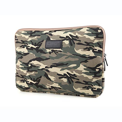 13 Zoll Laptoptasche Aktentaschen Handtasche, Tragetasche Schulter Tasche Notebooktasche Laptop Sleeve Laptop Hülle, Wasserabweisend Multifunktions Reise Rucksack,Grün