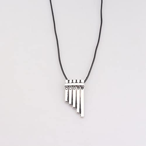 DOOLY Fashion Jewelry Charm Necklaces Peter Pan Magic Flute Pendant Necklace For Men And Women Jewelry