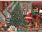 Bits and Pieces – 1000 Piece Christmas Jigsaw Puzzle for Adults – Christmas Joy by Bigelow Illustrations – Santa Puzzle with Unique Random Cut Pieces, 20 x 27 – Puzzle Made from Recycled Materials