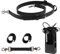 Perfect Fit Shield Wallets Firefighter Radio Strap and Holder Leather Bundle Set Includes Radio Holster, Strap, sway Strap, Cord Keepers