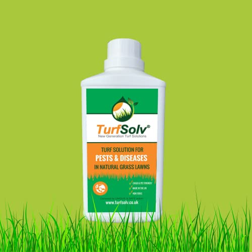 Turfsolv Lawn Feed. For damage caused by pests and disease Chafer Grubs, pest control, lawn disease, fairy rings(TurfSolv® 5ltr)