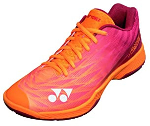 YONEX Power Cushion Aerus Z2 Mens Indoor Court Shoe (Blue Grey), Orange, rot, 43 EU