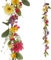 Künstliche Gerbera Girlande 140 cm rosa Blumen-Ranke Deko Girlande Kunstblume