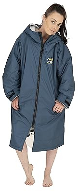 Snugrobe Premium Long Sleeved Women’s Waterproof Dry Changing Robe Jacket Hooded Coat for Surfing Swimming Water Sports Outdoors