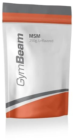 GymBeam MSM - Integratore Articolare Vegano in Polvere - MSM in Polvere Solubile per la Salute di Articolazioni, Ossa, Tendini e Cartilagini - Ideale per Sportivi e Persone Fisicamente Attive (250 g)