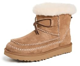 UGG Classic MINI Alpine 1158251 Che Damen Winterstiefel Hellbraun (Gr. 37)