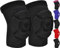 RDX Ginocchiere per MMA, Kick Boxing e Muay Thai Training, Supporto Imbottito in Schiuma per Grappling, Arti Marziali, Abbigliamento Protettivo per Gabbia, BJJ, Karate, pallavolo