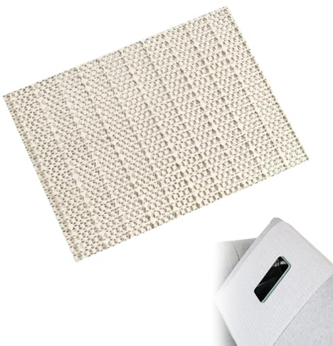 Antirutschmatte für Teppich, Antirutschmatte, 150 x 100 cm Teppichstopper, Teppich Antirutschunterlage, Rutschmatte Teppich für Teppich Schubladen Regale Tablett(Weiß)