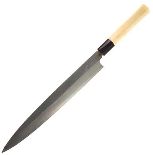 Generisch Yanagiba Japanisches Messer Ittetsu Forge-welded Shirogami 2 für Linkshänder IJF-11125L 27cm