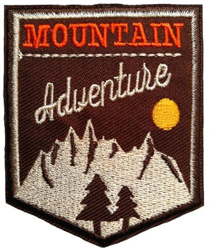 BPA Aufnäher, Bügel Patches zum Aufbügeln - Mountain Adventure