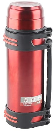 Botella de Agua de Acero Inoxidable con Aislamiento de 2 Litros y 68 Onzas con Correa para Asa para Actividades Al Aire Libre