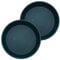 The HC Companies SLI14000B91T020LRESV Soucoupe Ronde Classique en Plastique Vert persistant 35,6 cm