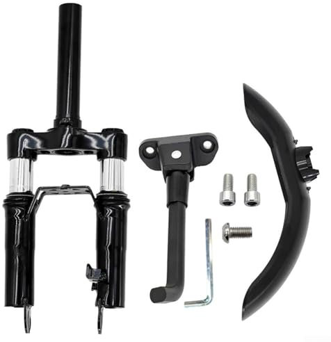 Ensemble d'accessoires pour scooter électrique Ninebot Max G30 - Fourche avant, support de pied, garde-boue