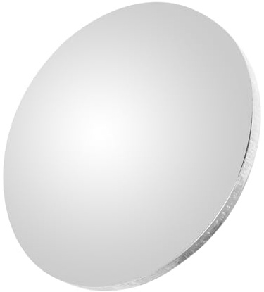 ELAYARD 28cm Leichter Konvexer Spiegel aus Kunststoff als Zuverlässiger Diebstahlschutzspiegel für Außenbereiche und Lagerhäuser mit Einfacher Montage