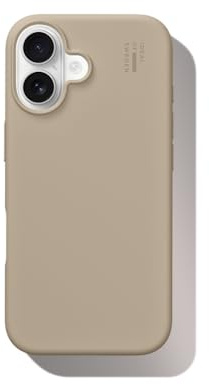 IDEAL OF SWEDEN Silikon Hülle mit MagSafe kompatibel mit iPhone 17 – Premium Handyhülle für iPhone, Kratzfest & Stoßfest, Fallschutz (Beige)