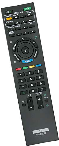 ALLIMITY RM-ED022 RM-ED036 Reemplace el Control Remoto por Sony Bravia KDL-32EX600 KDL-40EX600 KDL-26EX401U KDL-32BX400 KDL-32EX401 KDL-32NX500 KDL-37EX401 KDL-37EX402 KDL-40EX401U KDL-46EX401