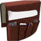 Bkrdty Sac de Rangement pour Accoudoir Antidérapant Canapé Accoudoirs Organisateur 90 * 33cm 5 poches Organizer de Canapé pour TV Télécommande Magazine Livres Téléphone Portable