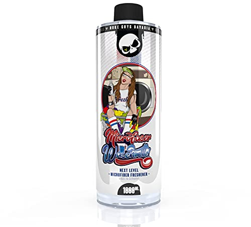 Microfaser Waschmittel 1 Liter - pH neutral - frei von Weichspülern - Nuke Guys für eine professionelle Autopflege - Premium Microfaser für Autowäsche Autopflege