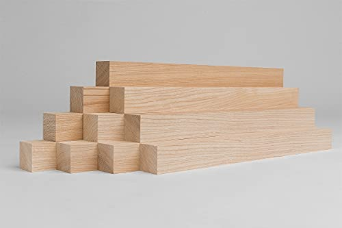 Holznagelmanufaktur GmbH 10er-Set Holzleiste - Lärche gehobelt - 20/20/500 mm