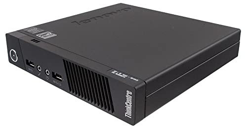 Lenovo Thinkcentre M93p USFF Mini PC - Intel Core i5-4590T @ 2,0 GHz - 8GB DDR3 RAM - 128GB SSD Festplatte - Windows 10 Home vorinstalliert (Generalüberholt)