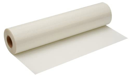 FANSGUAR White Glitter HTV Roll -12x10ft Iron on Heat Transfer Vinyl for DIY Shirts Gifts