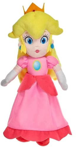 Whitehouse Leisure Offizielles Super Mario Plüschtier 36 cm, Pfirsichfarben