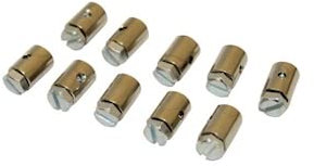 10x Bowdenzug Schraubnippel Klemmnippel 7x9,5 mm kompatibel mit Puch Hercules Kreidler Zündapp Mofa Moped Mokick